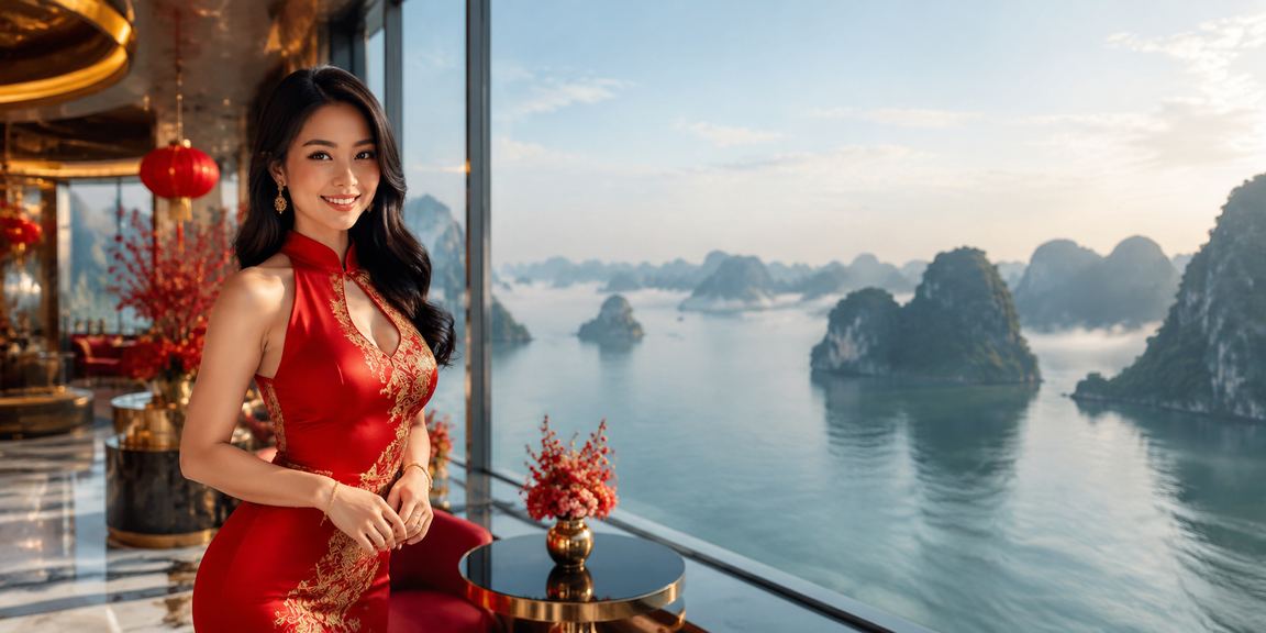 Du khách tại Vịnh Hạ Long tham gia chương trình VIP ct5 trong lễ hội